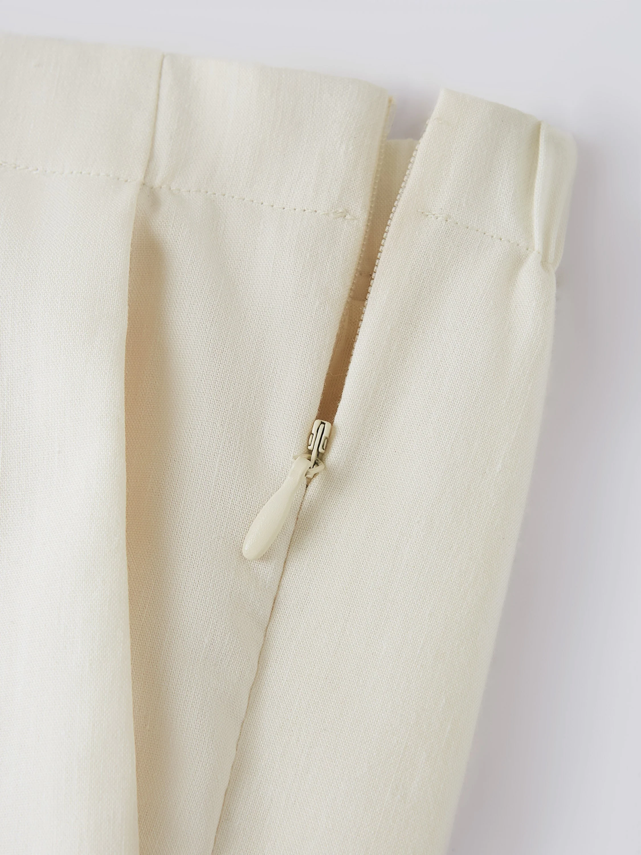 2Pcs Set Boatneck Waist-Defined Top & Pintuck Wide Leg Pant - Image 8