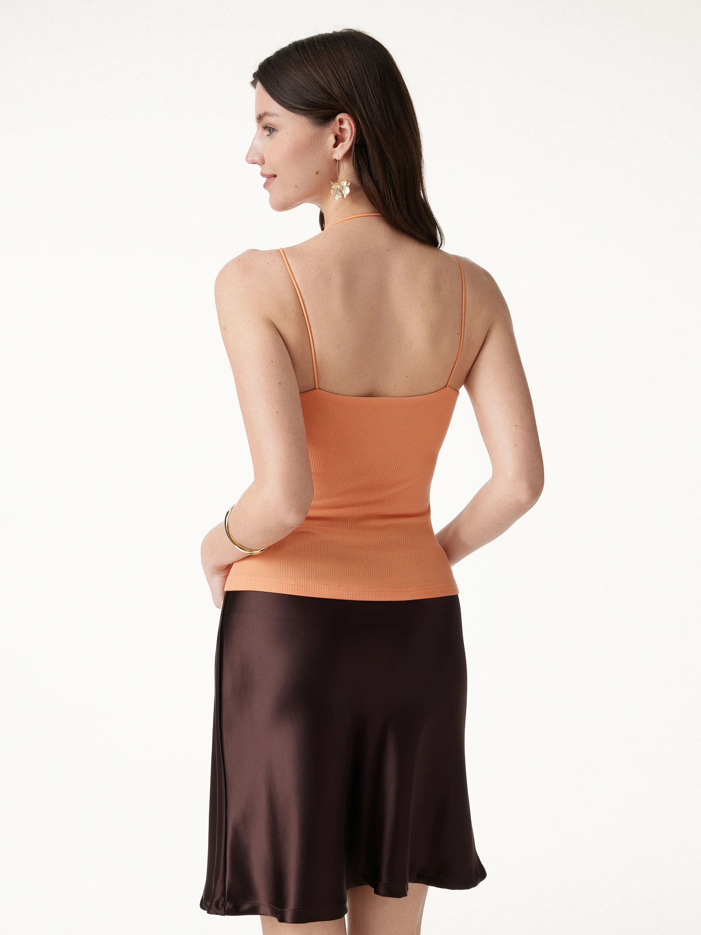 2Pcs Set CoolTouch Spaghetti Brami & Playful Mini SkIrt - Image 4