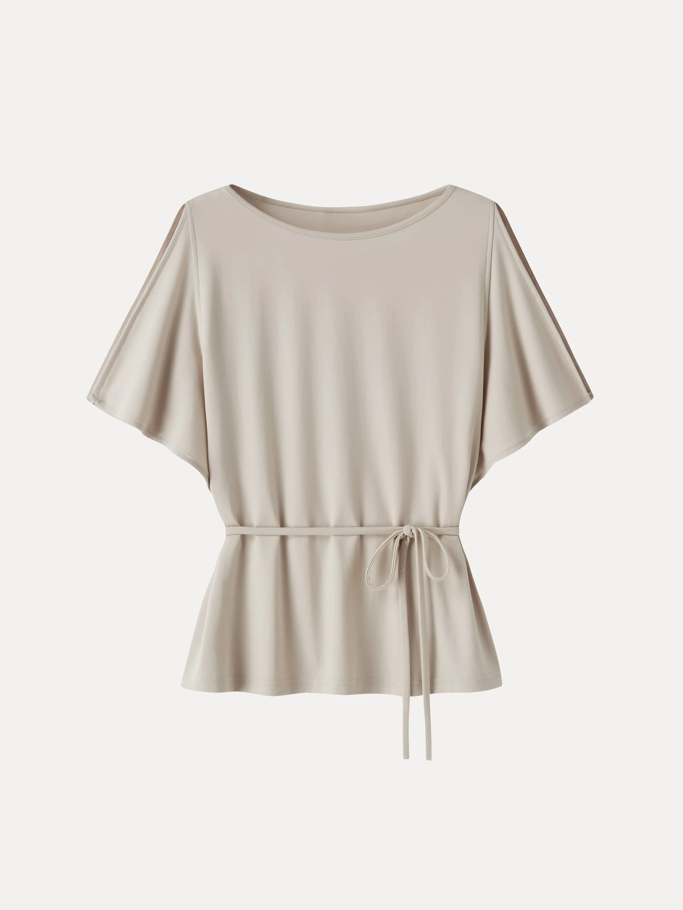CoolTouch Relaxed Boatneck Self-Tie Top - Image 8