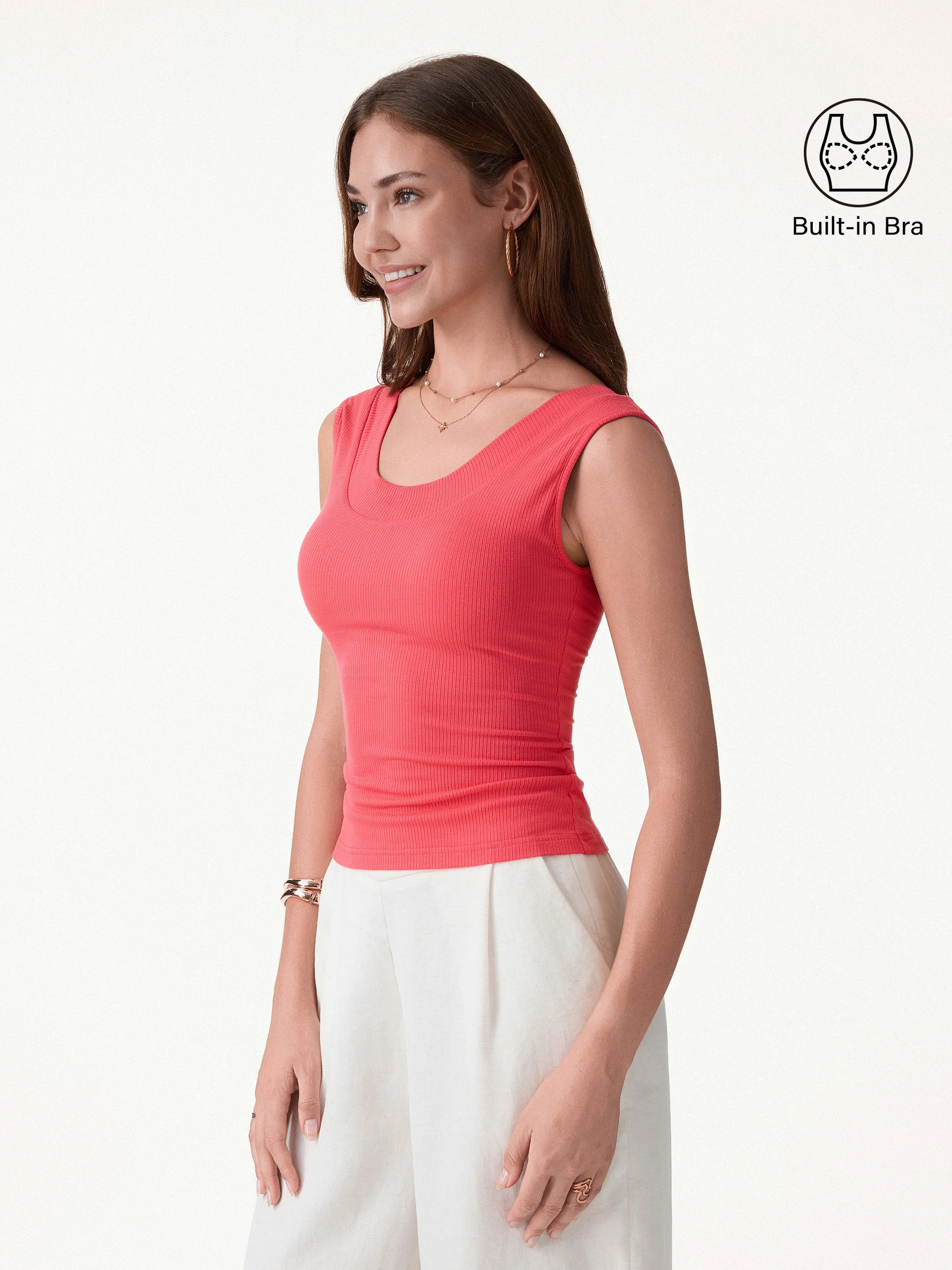 CoolTouch U-Neck Bra Tank - Image 4
