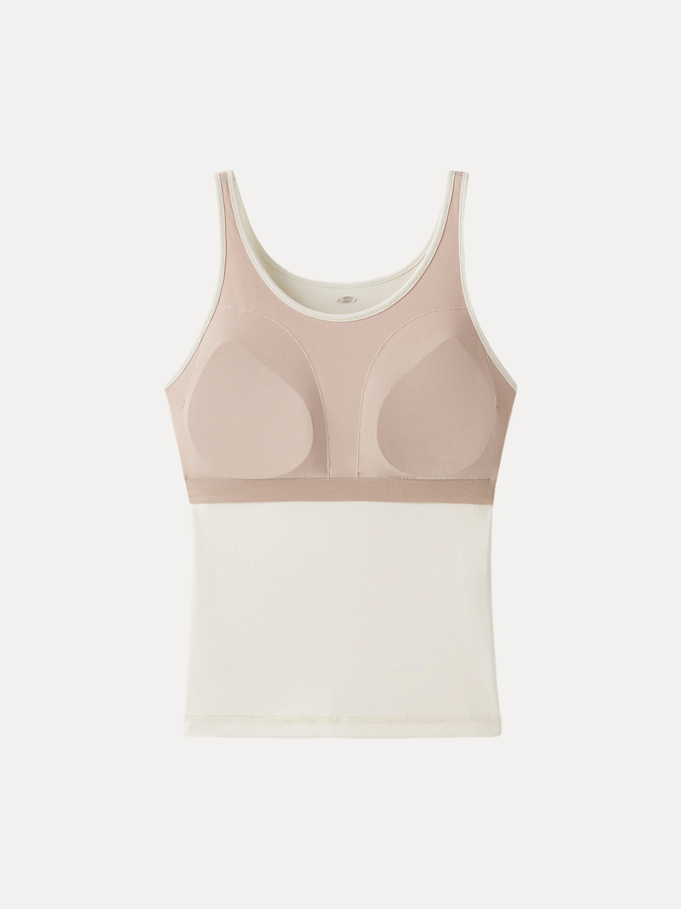 Cotton Lyocell U-Neck Bra Tank - Image 6