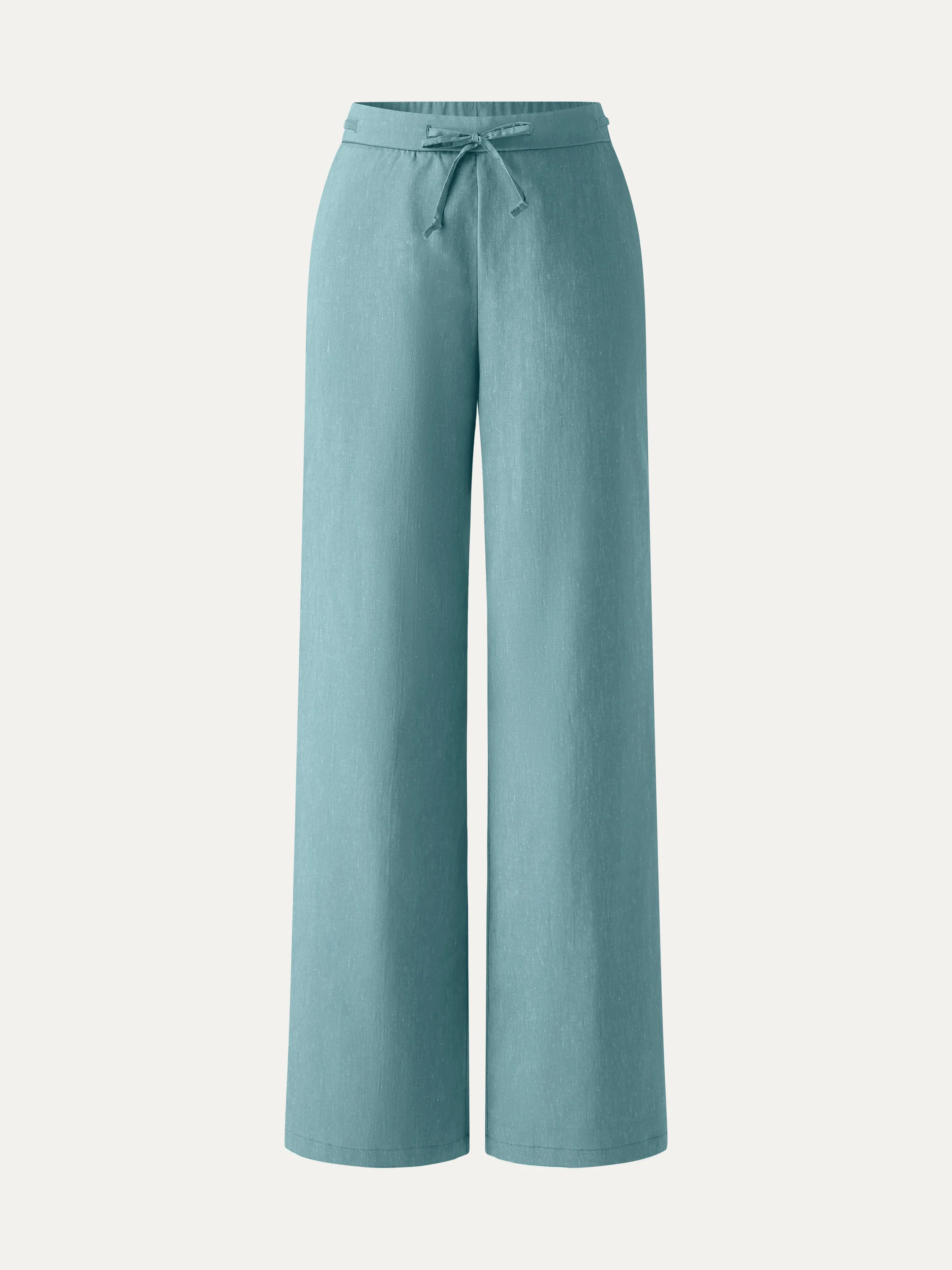Drawstring Wide Leg Pant with Pockets - Image 13