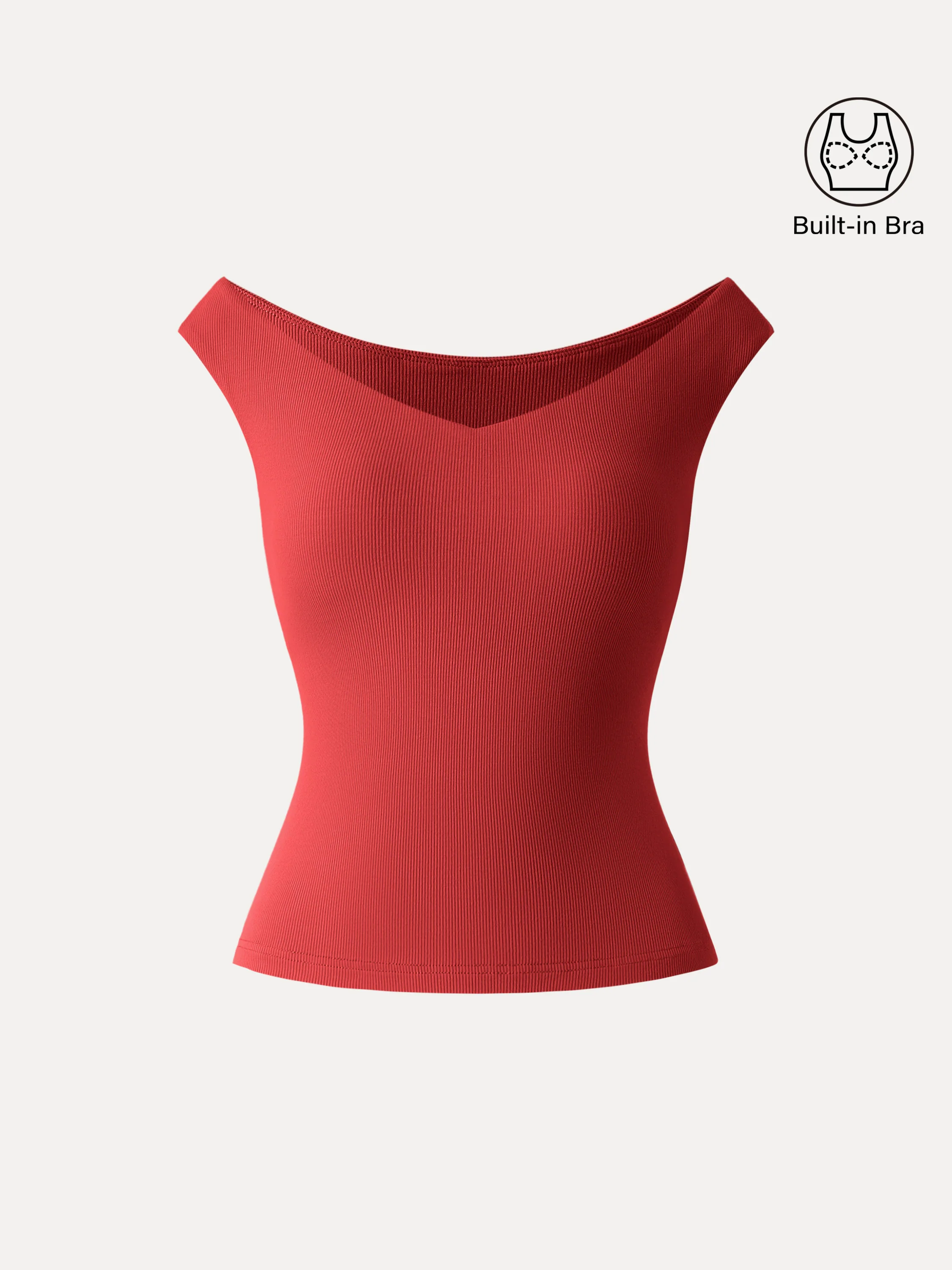 Essential V-neck New Airy Bra Top - Image 14