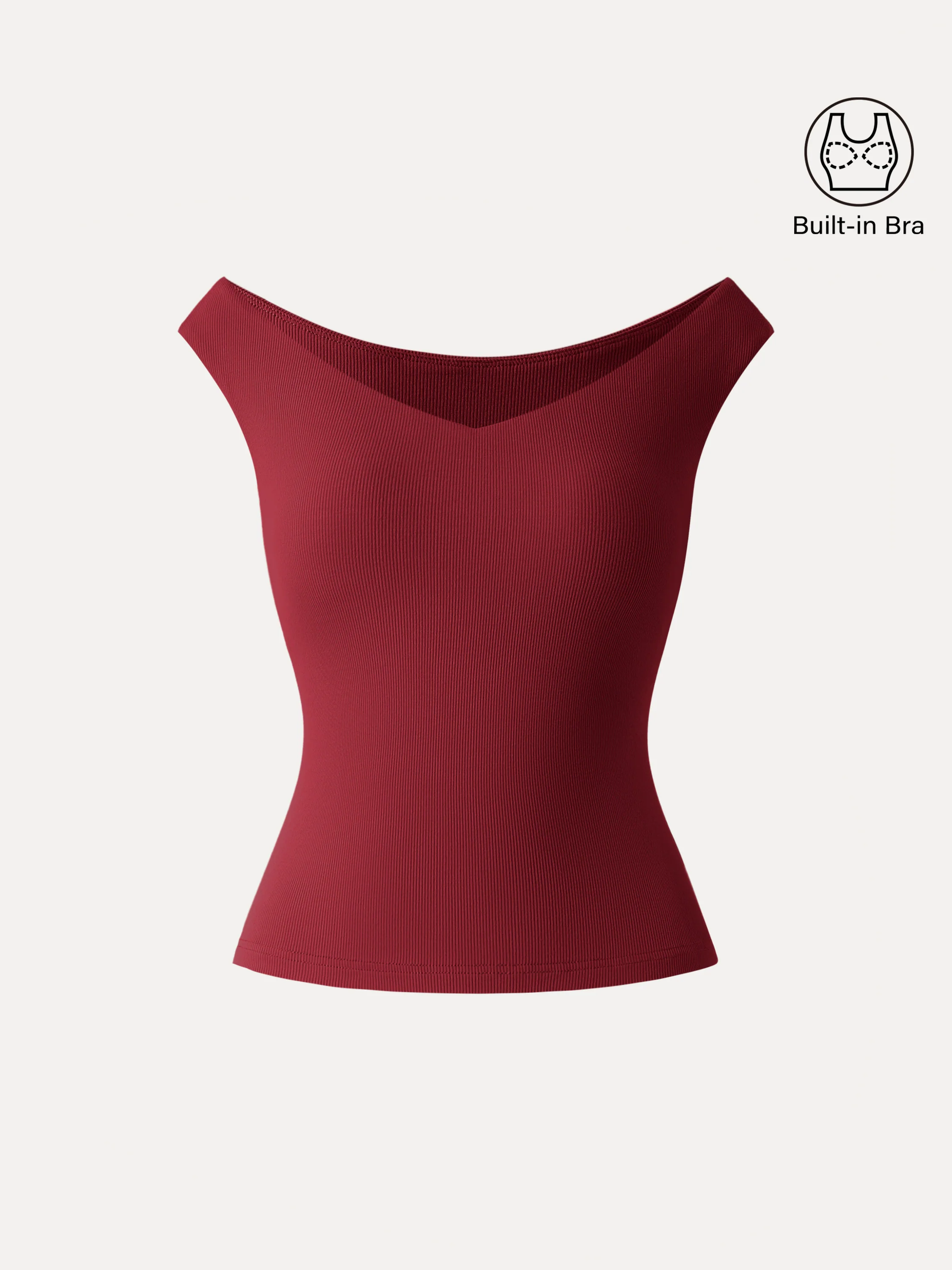 Essential V-neck New Airy Bra Top - Image 20