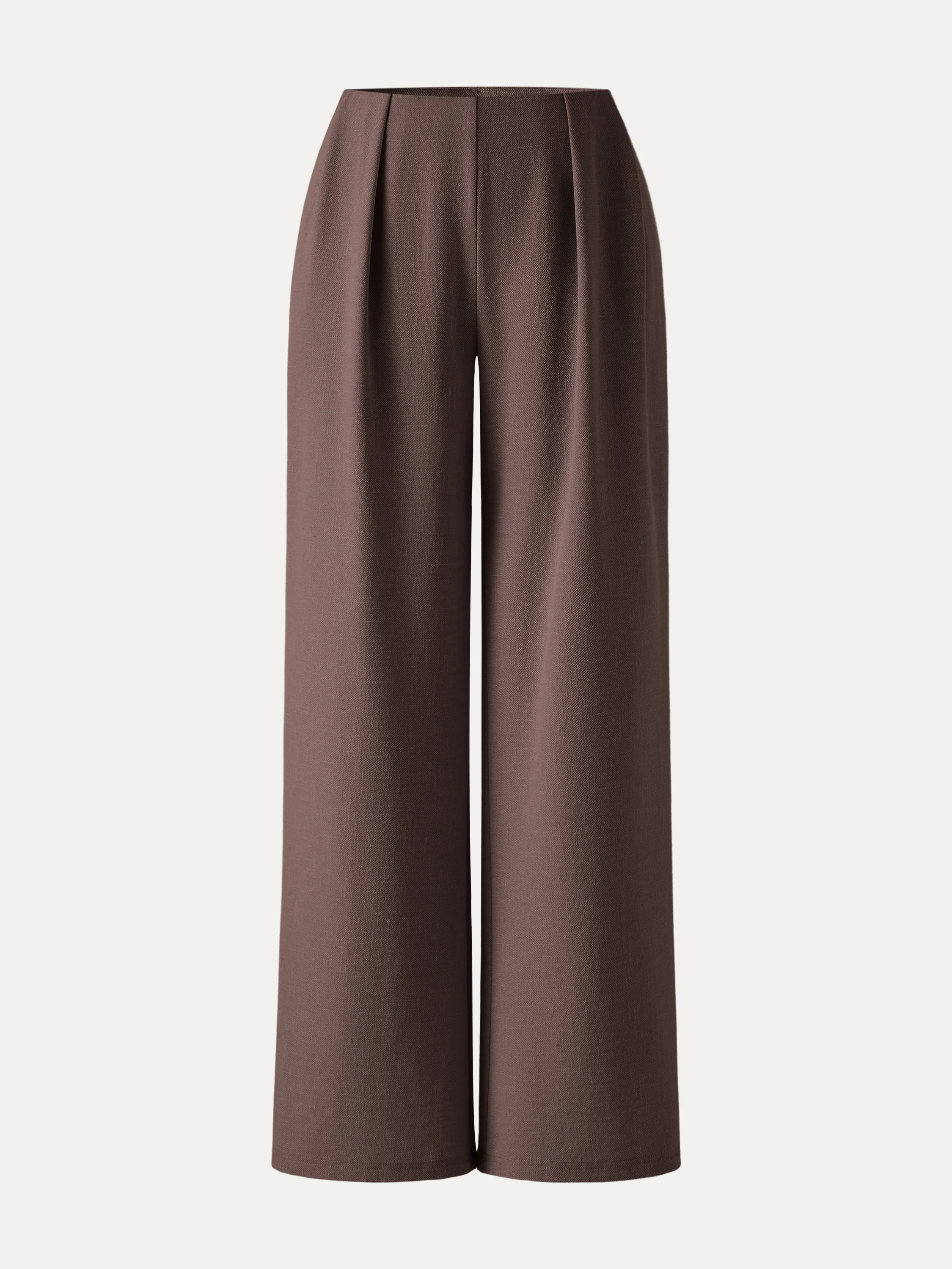 Linen Wide Flare Pant with Pockets - Image 3