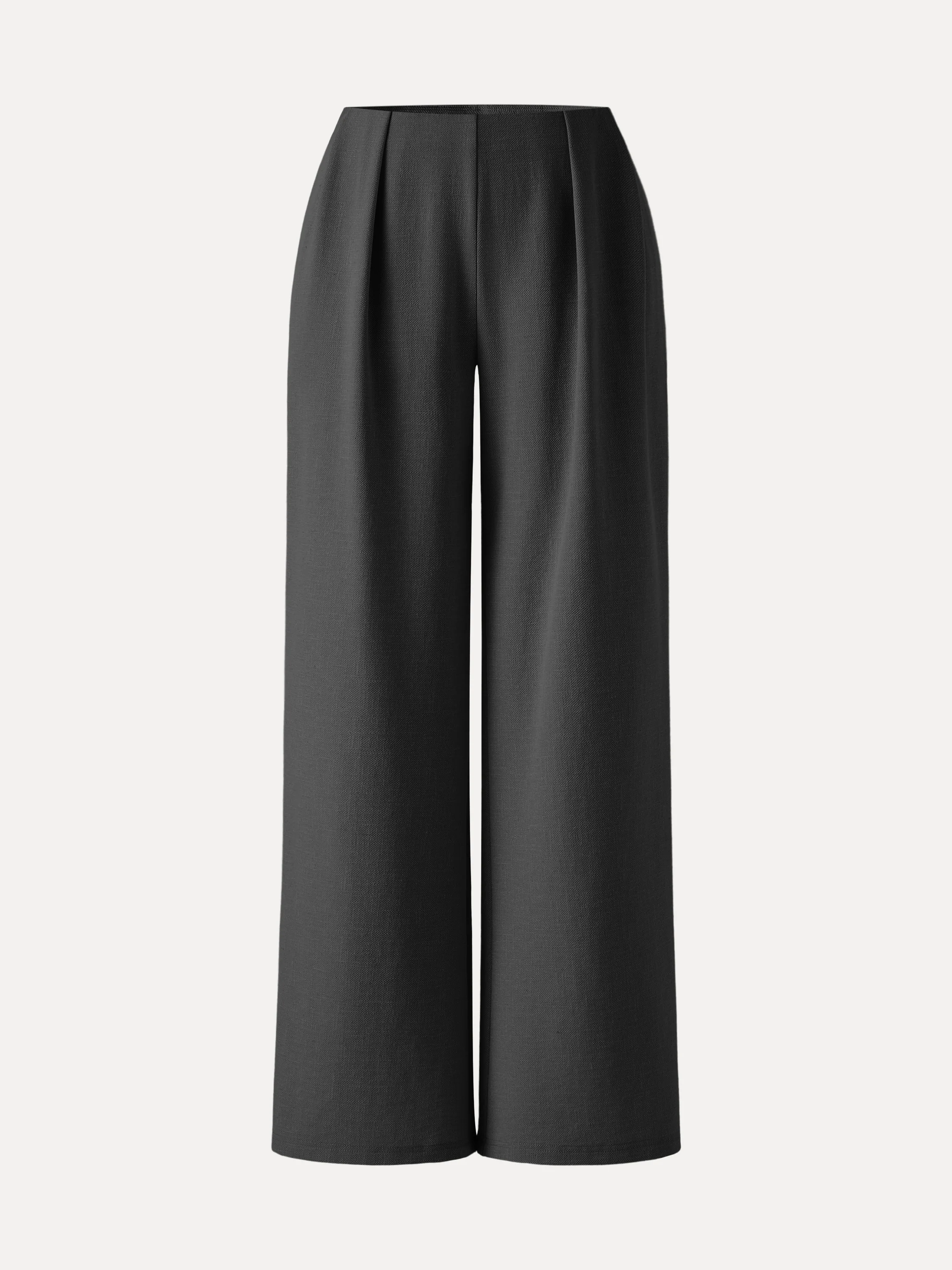 Linen Wide Flare Pant with Pockets - Image 4