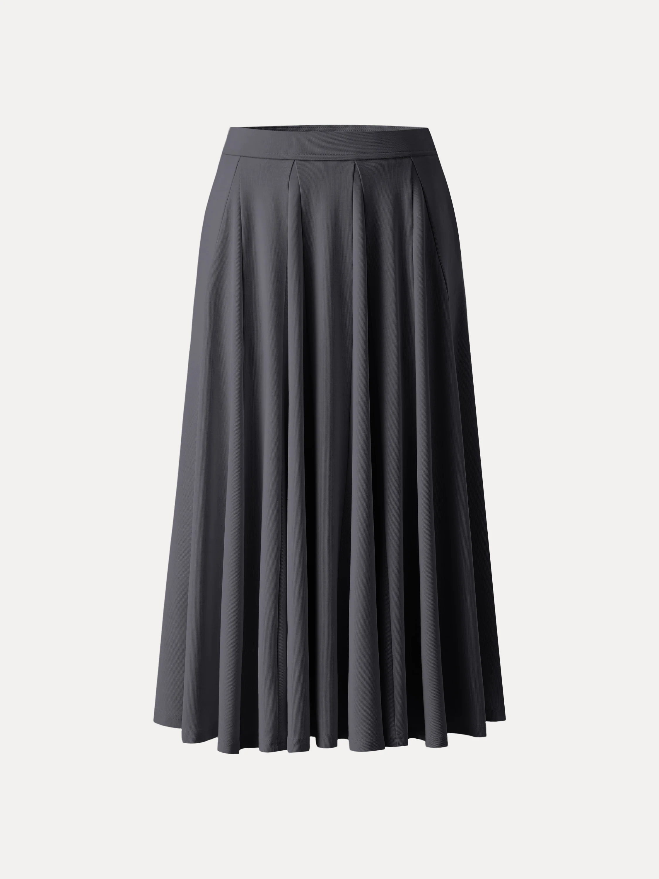 Lyocell Blend Volume Skirt with Pockets - Image 13