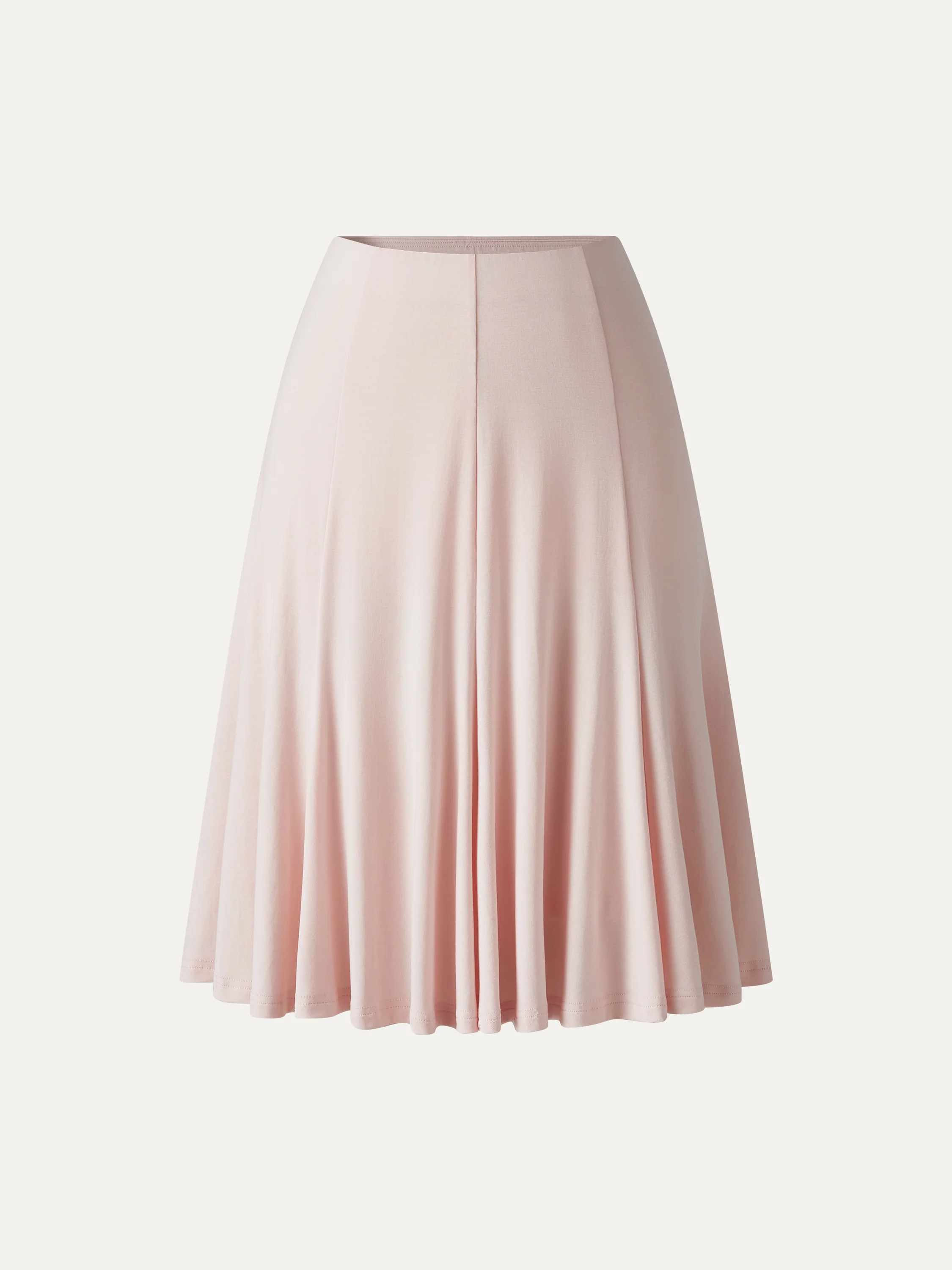 Lyocell Mermaid Hem Knee-Length Skirt - Image 7
