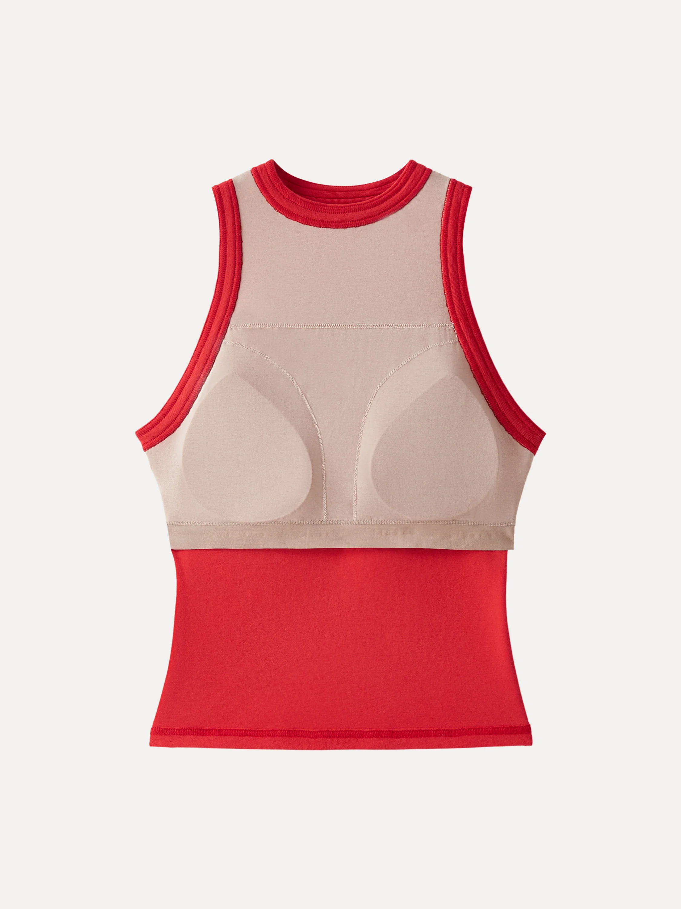 Lyocell Perkins Collar Bra Tank - Image 5