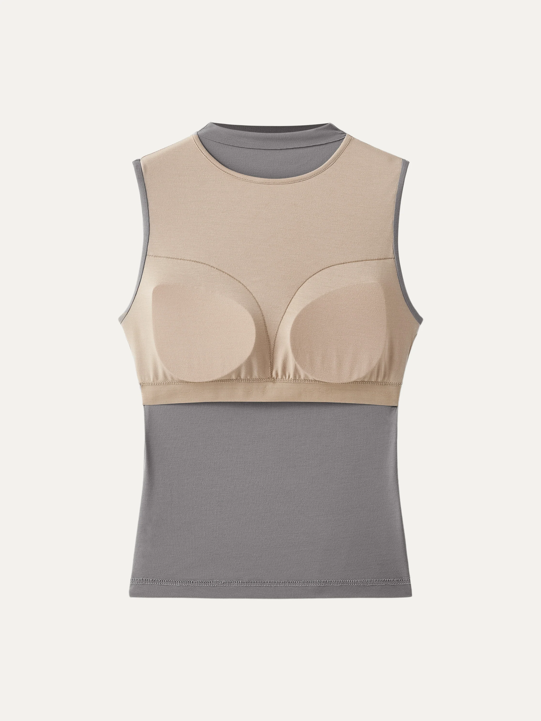 Mockneck New Airy Bra Tank - Image 5