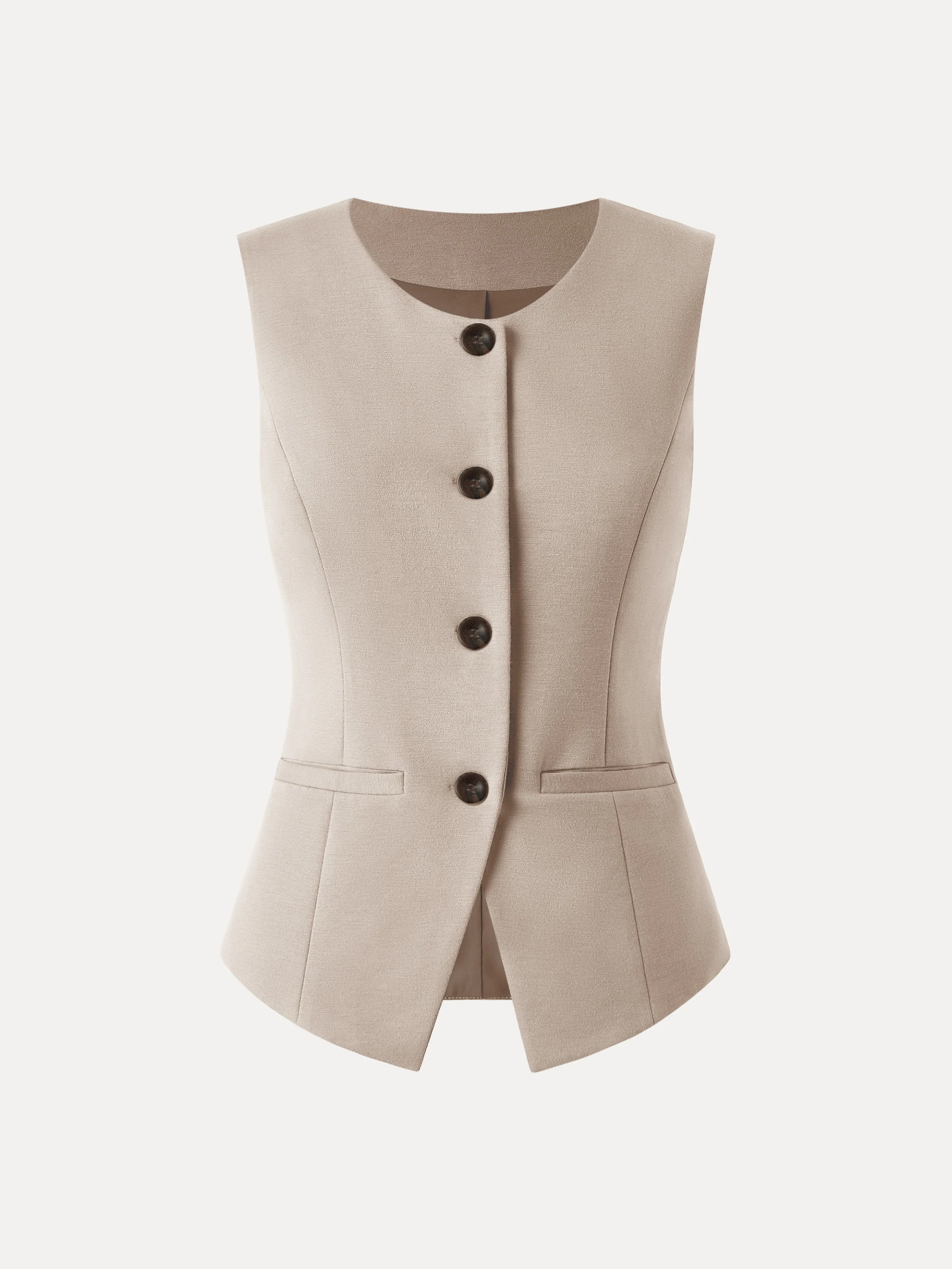 Office Staple Waistcoat with Pockets - Image 10