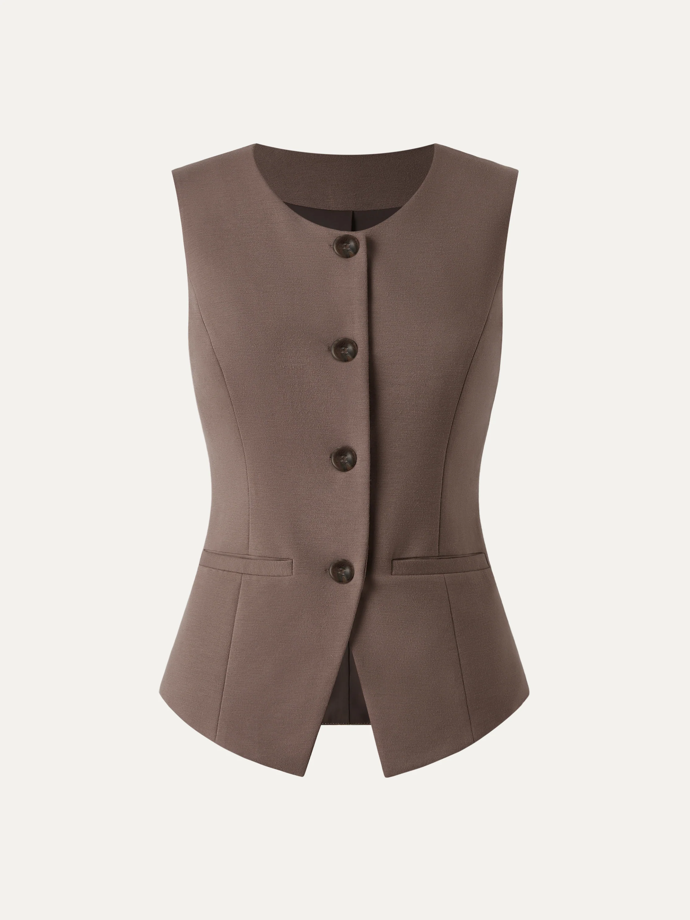 Office Staple Waistcoat with Pockets - Image 7