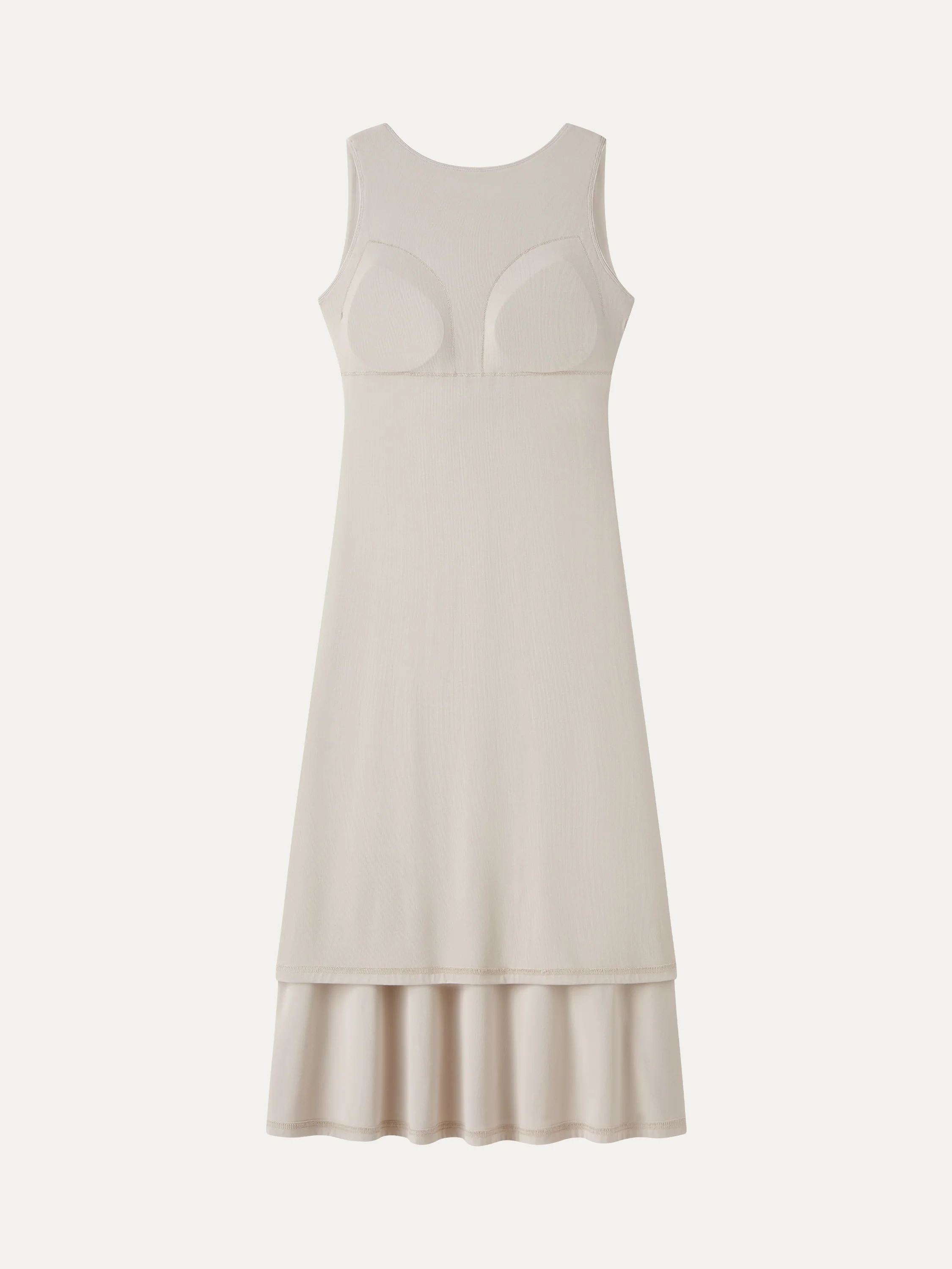 SkinKiss Boatneck Open-Back Flowy Midi Bra Dress - Image 6