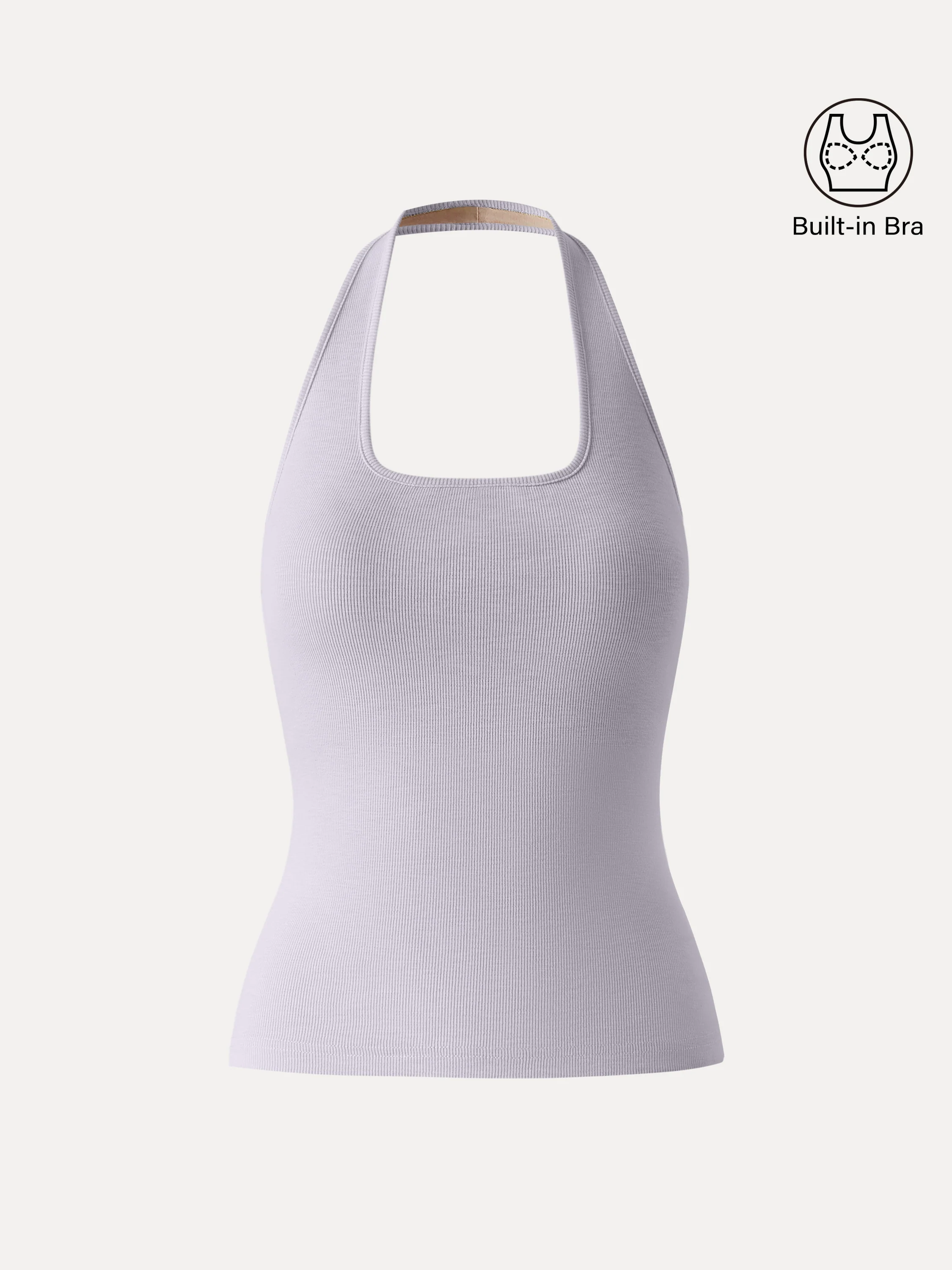 Square Halter Neck Bra Tank