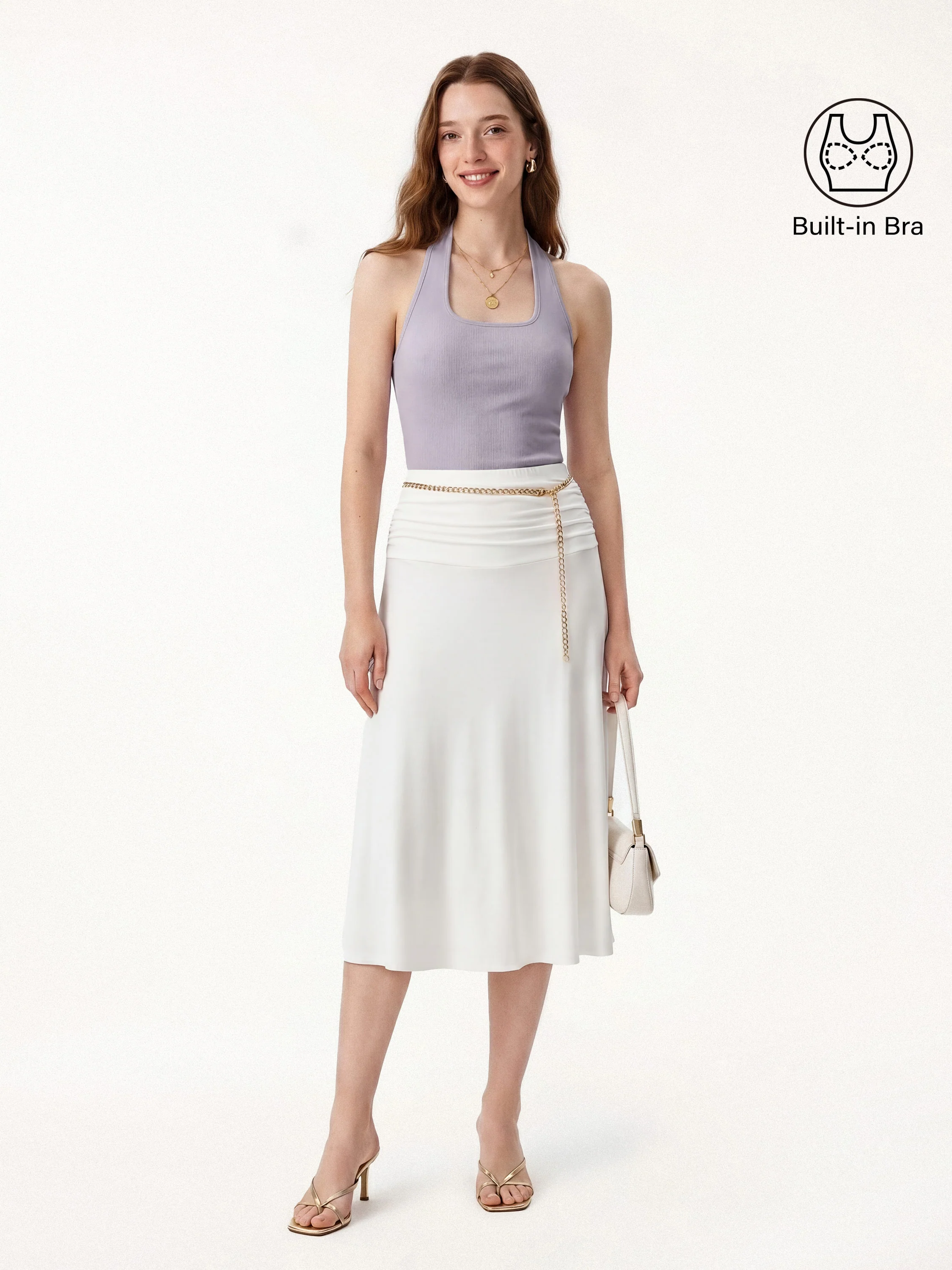 Square Halter Neck Bra Tank - Image 10