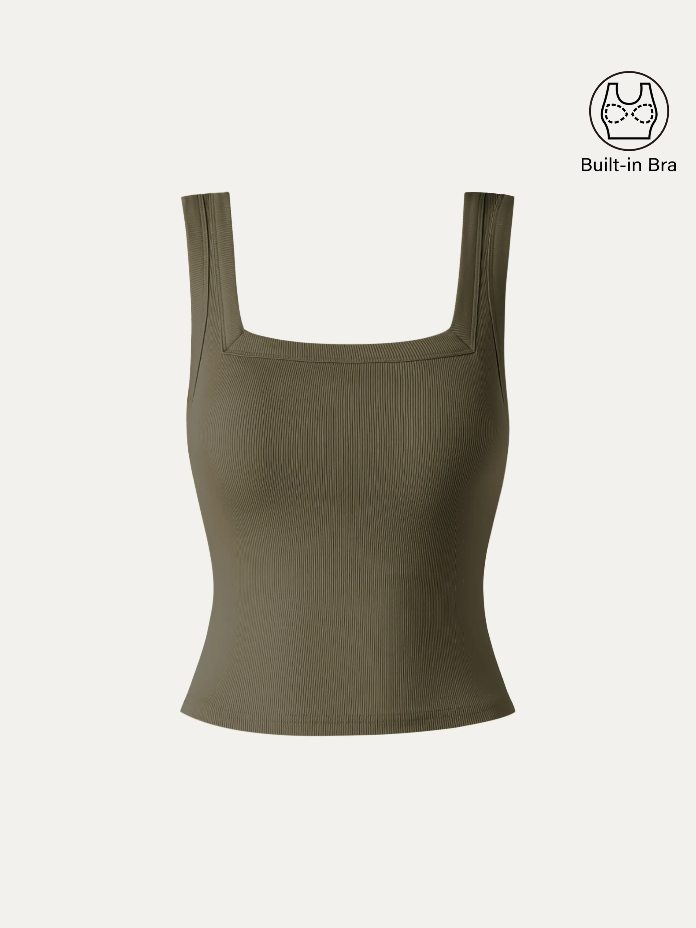 Slinky Square Open-Back Bra Tank Top - Image 11