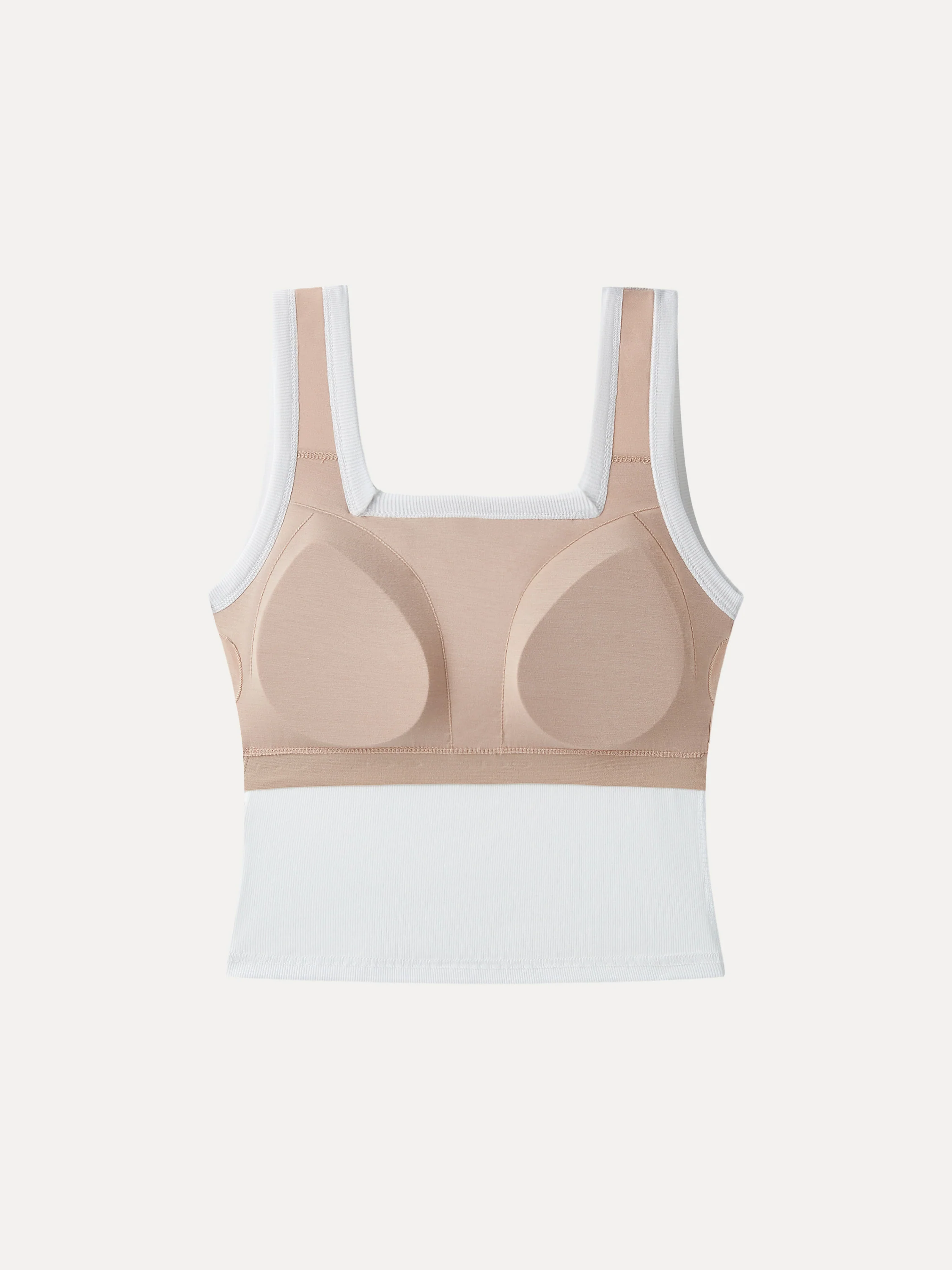 Slinky Square Open-Back Bra Tank Top - Image 6