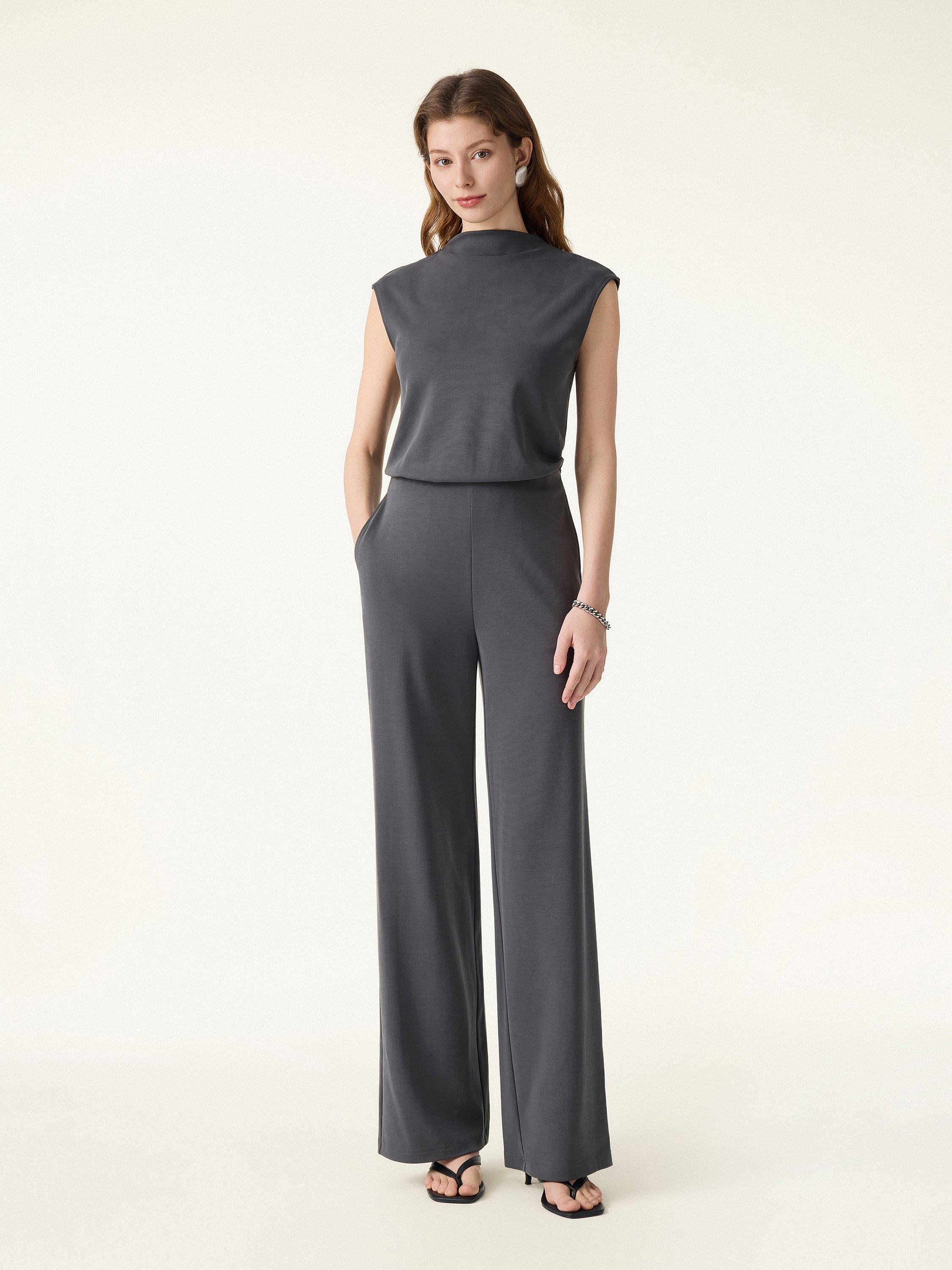Travel-Friendly Easy-to-Take-Off Jumpsuit - Image 3