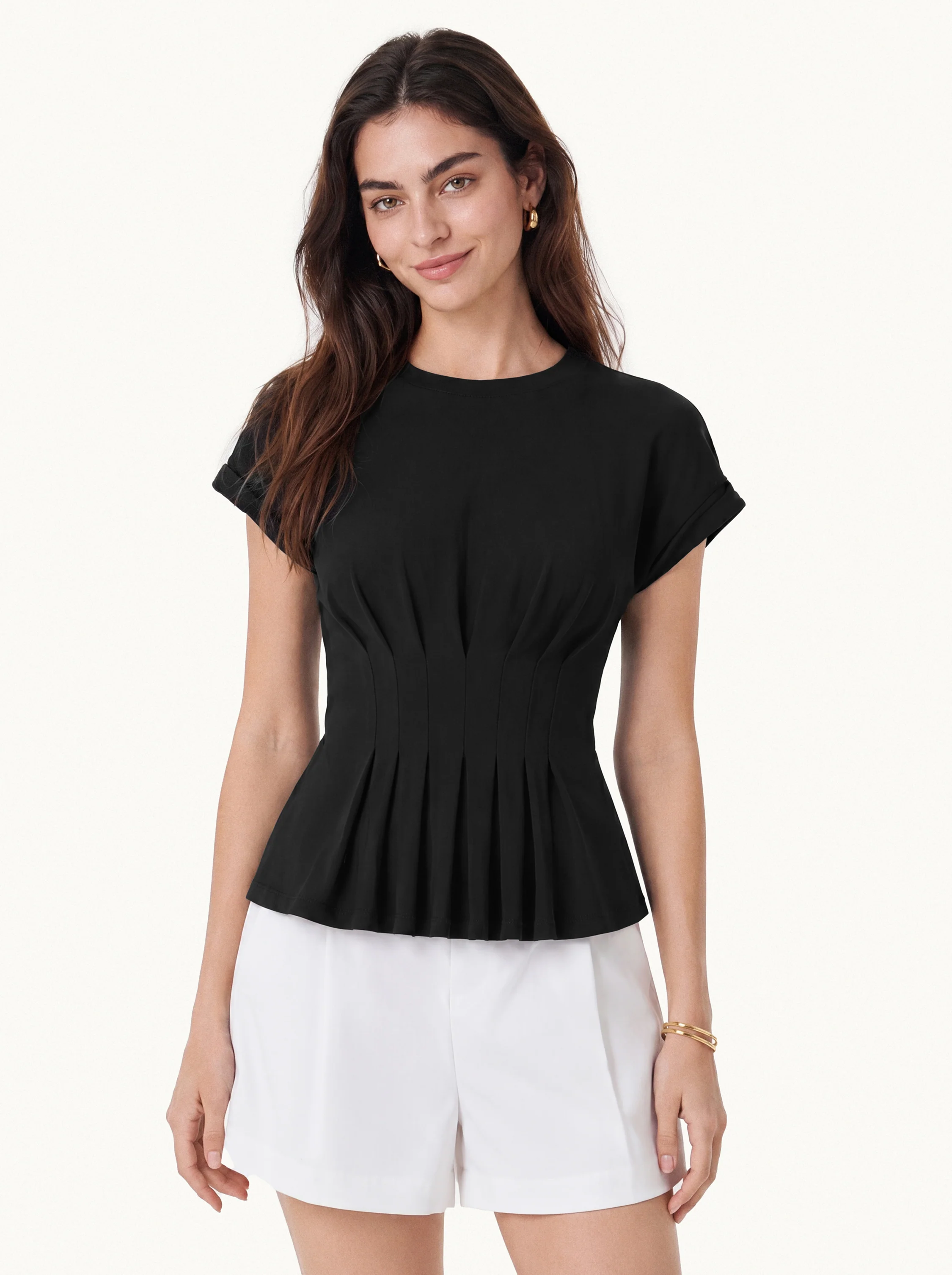 Tucked Short Sleeve Tee - Image 12